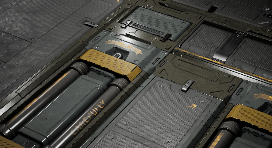 Sci Fi Floor Pack | Fab