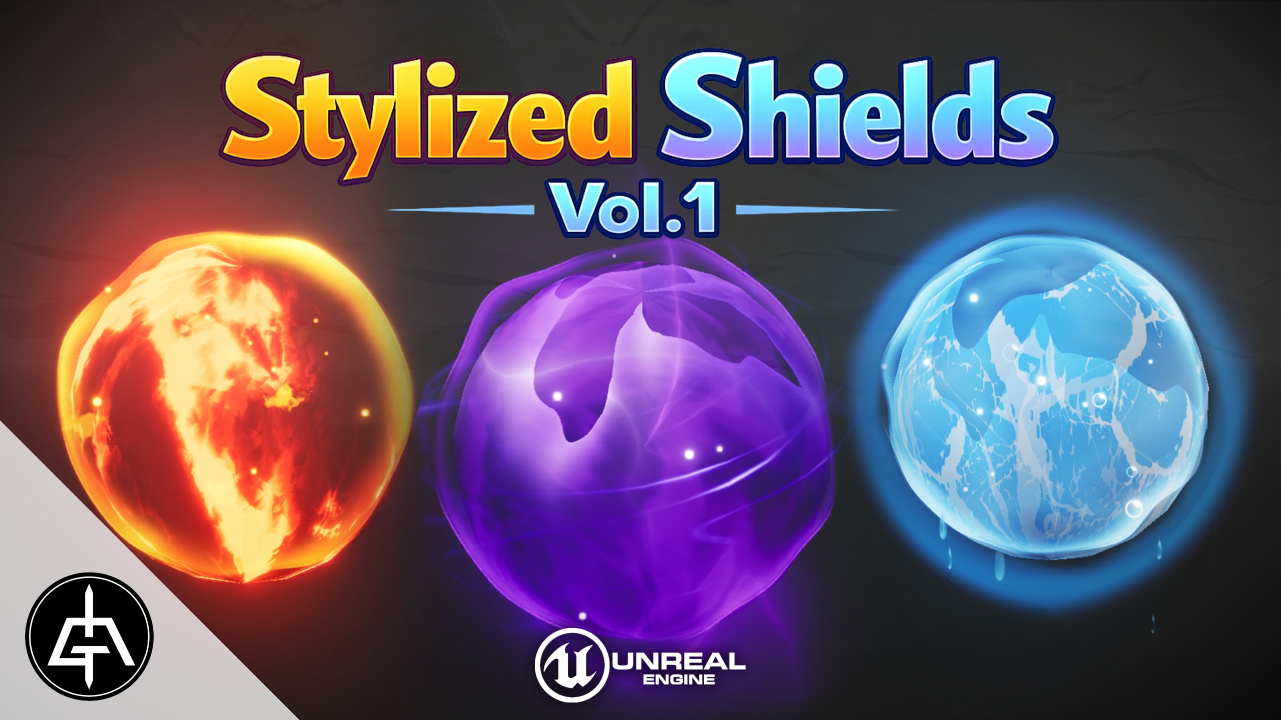 Stylized Shields Vol.1 - Niagara | Fab