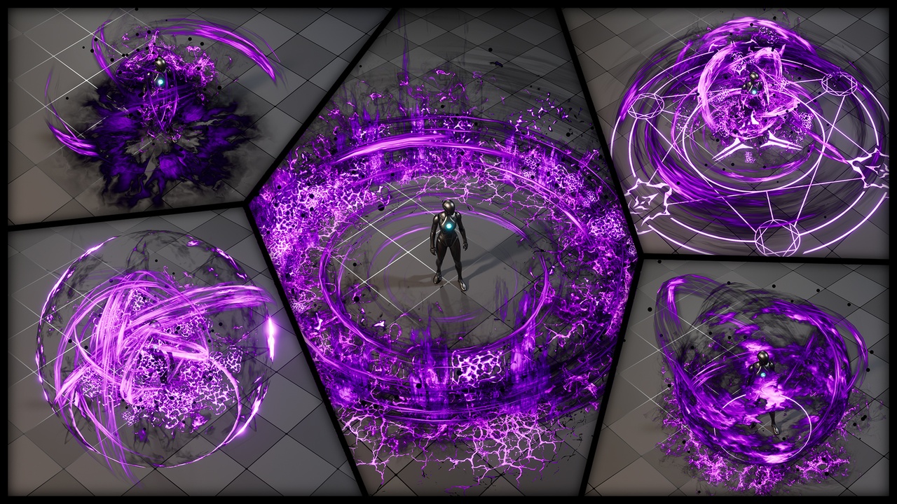 Media 1 for listing Pack Magic Effects Niagara 3