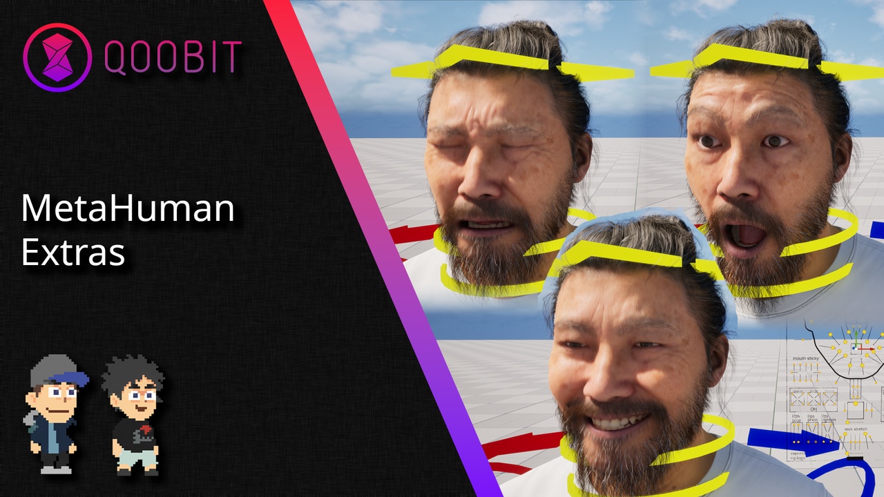 Media 1 for listing QOOBIT MetaHuman Extras