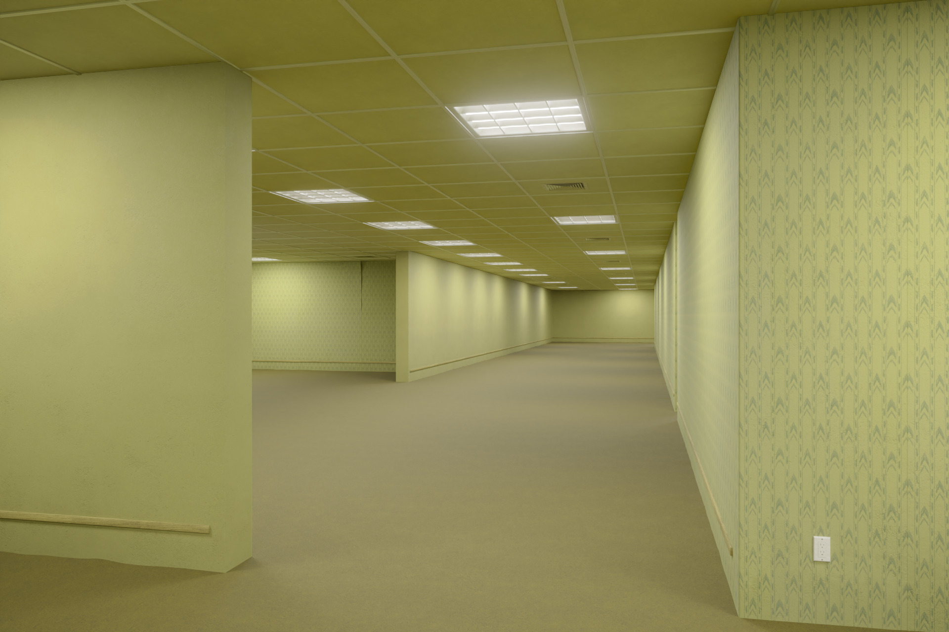 The Backrooms | Fab