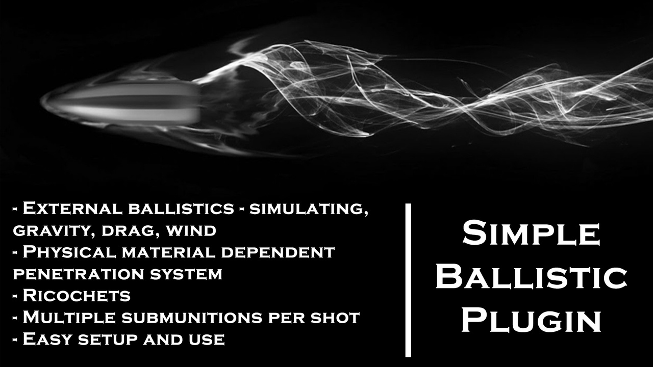 Media 1 for listing Simple Ballistic Plugin