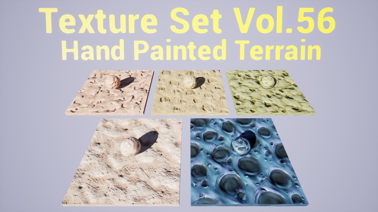 Media 1 for listing Terrain Vol.56 - Hand Painted Textures