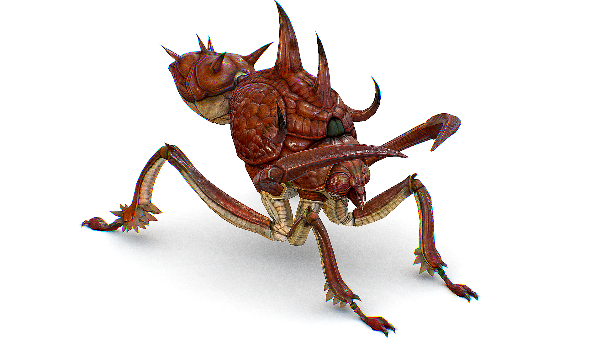 Tmnt Insect Mutants Alien Insect - Red Monster Mutant - Ant Animal Beetle | Fab