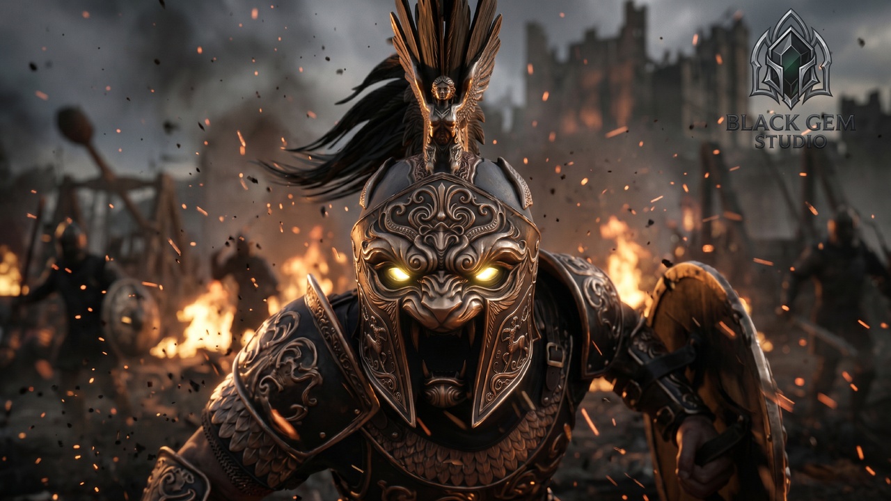 Media 1 for listing Lion Guardian Warrior Helmet for Ancient Mythic Champions