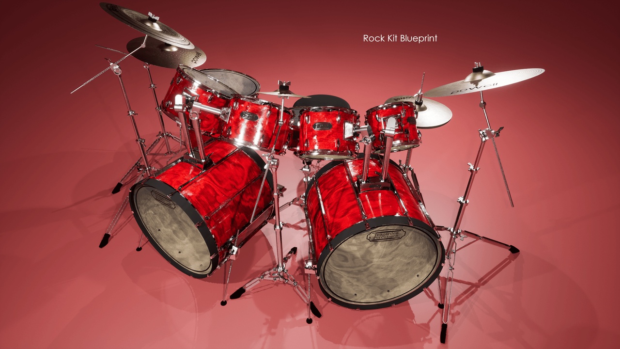 Media 1 for listing Modular Drums & Cymbals / Drum Kit Set