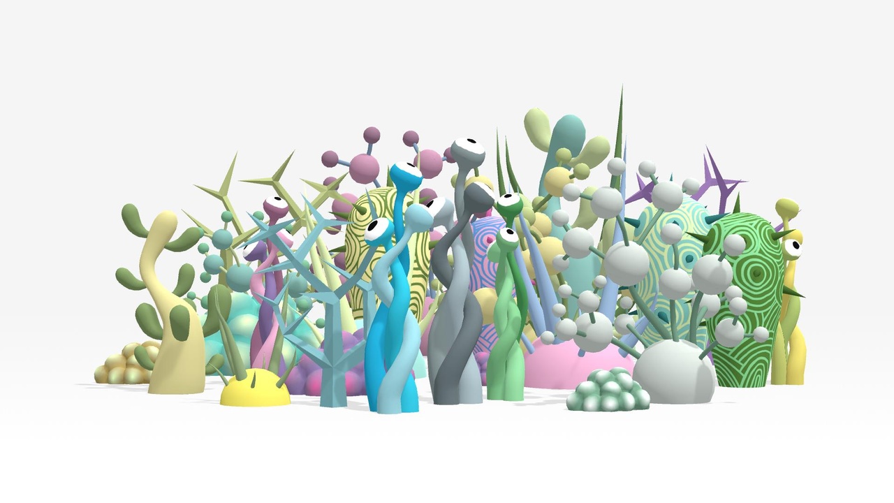 Alien Toon Plants | Fab