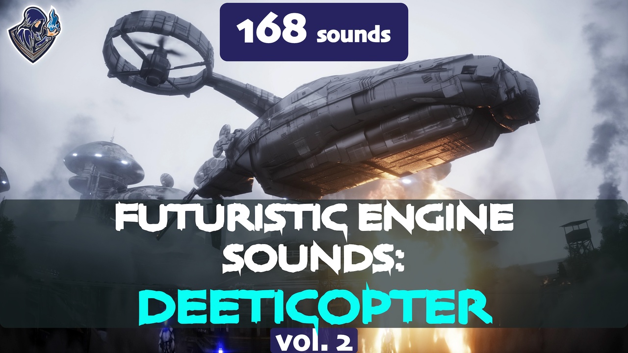Media 1 for listing Futuristic Engine Sounds: Deeticopter Vol. 2