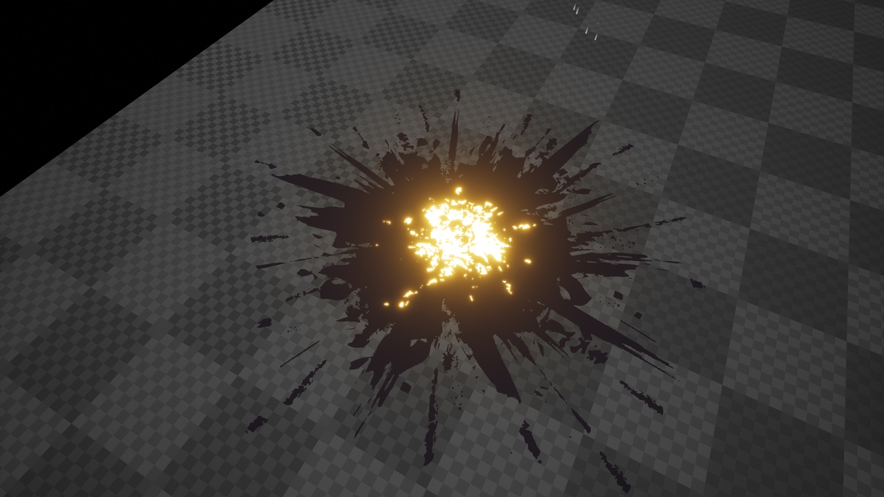 Media 1 for listing Cartoony Impact - Stylized Particle Simulation #1