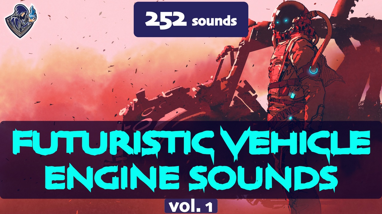 Media 1 for listing Futuristic Vehicle Engine Sounds Vol. 1