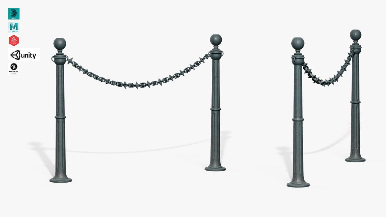 Media 1 for listing Chain Barrier A