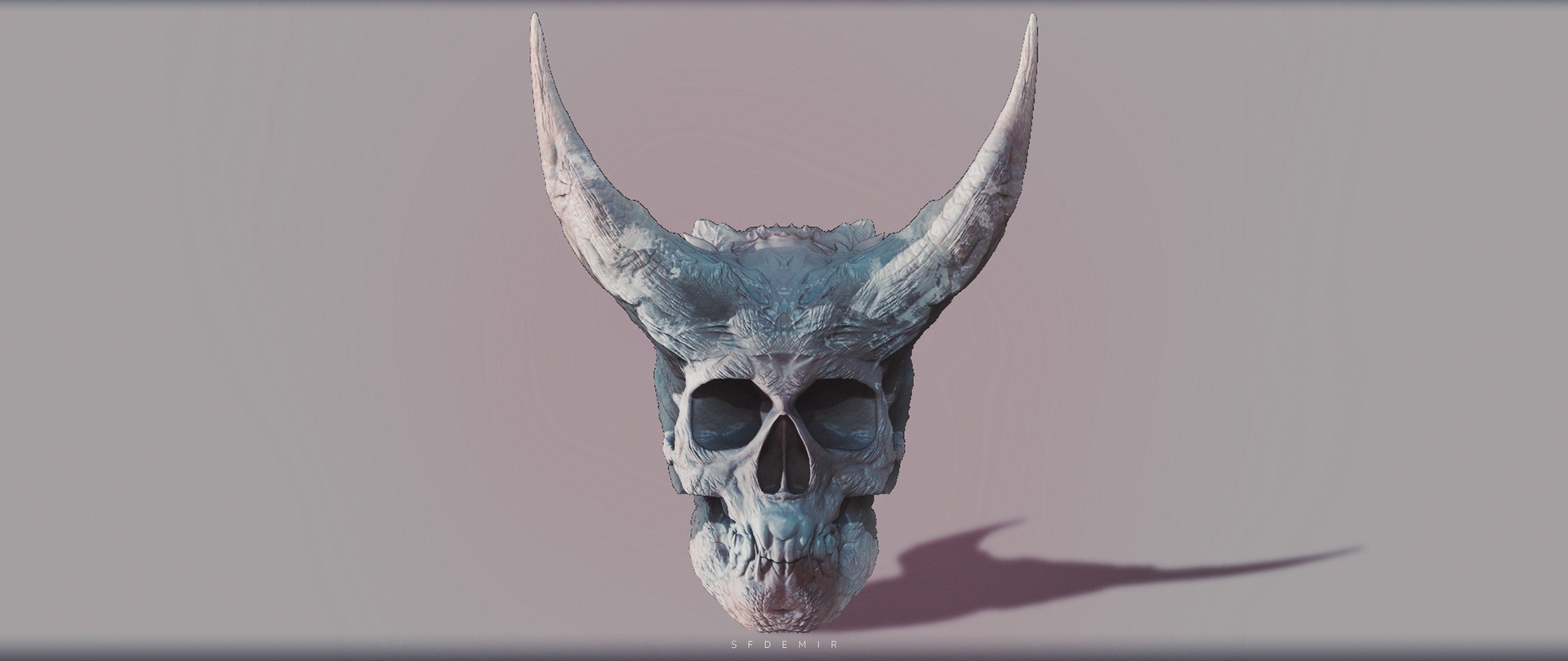 Media 1 for listing Skeleton King Skull 3D Model - High-Quality 3D Asset