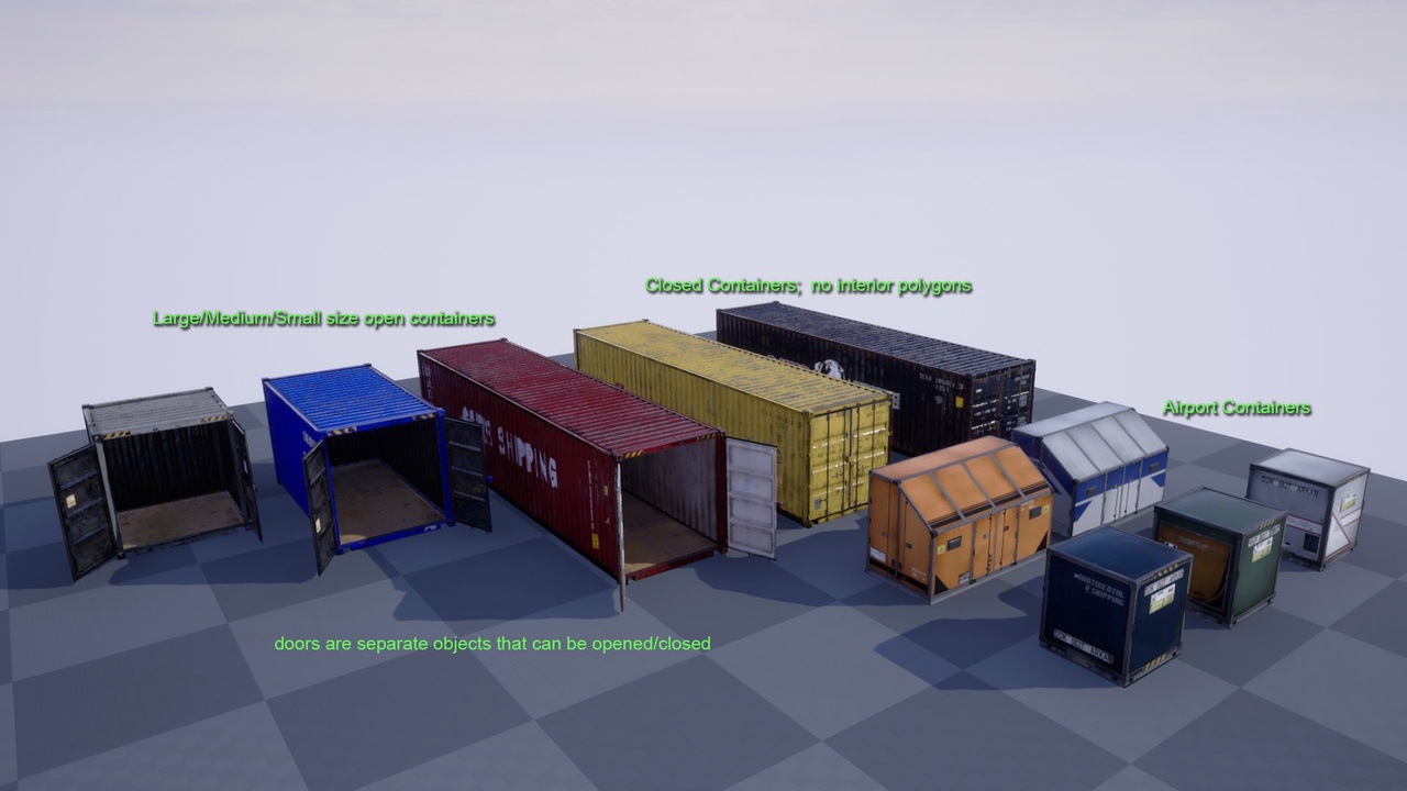 Media 1 for listing Various Shipping Containers