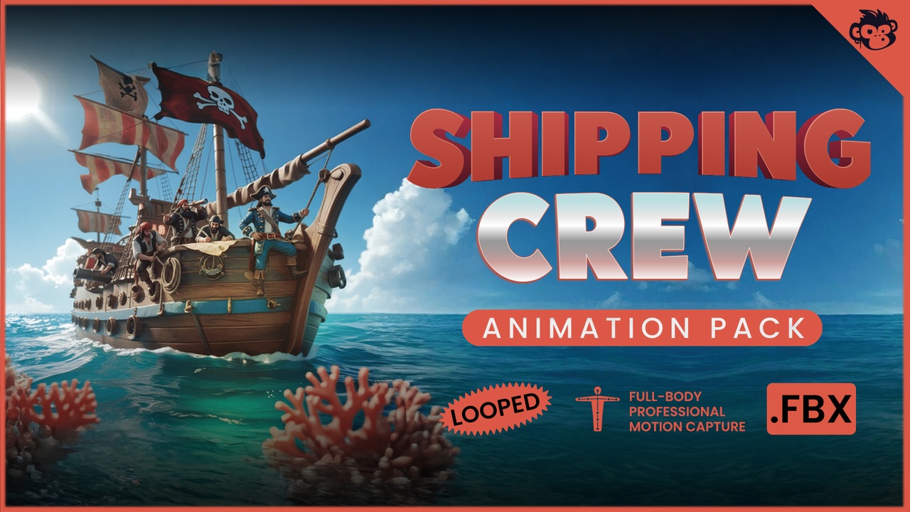 Media 1 for listing Shipping Crew Animation Pack