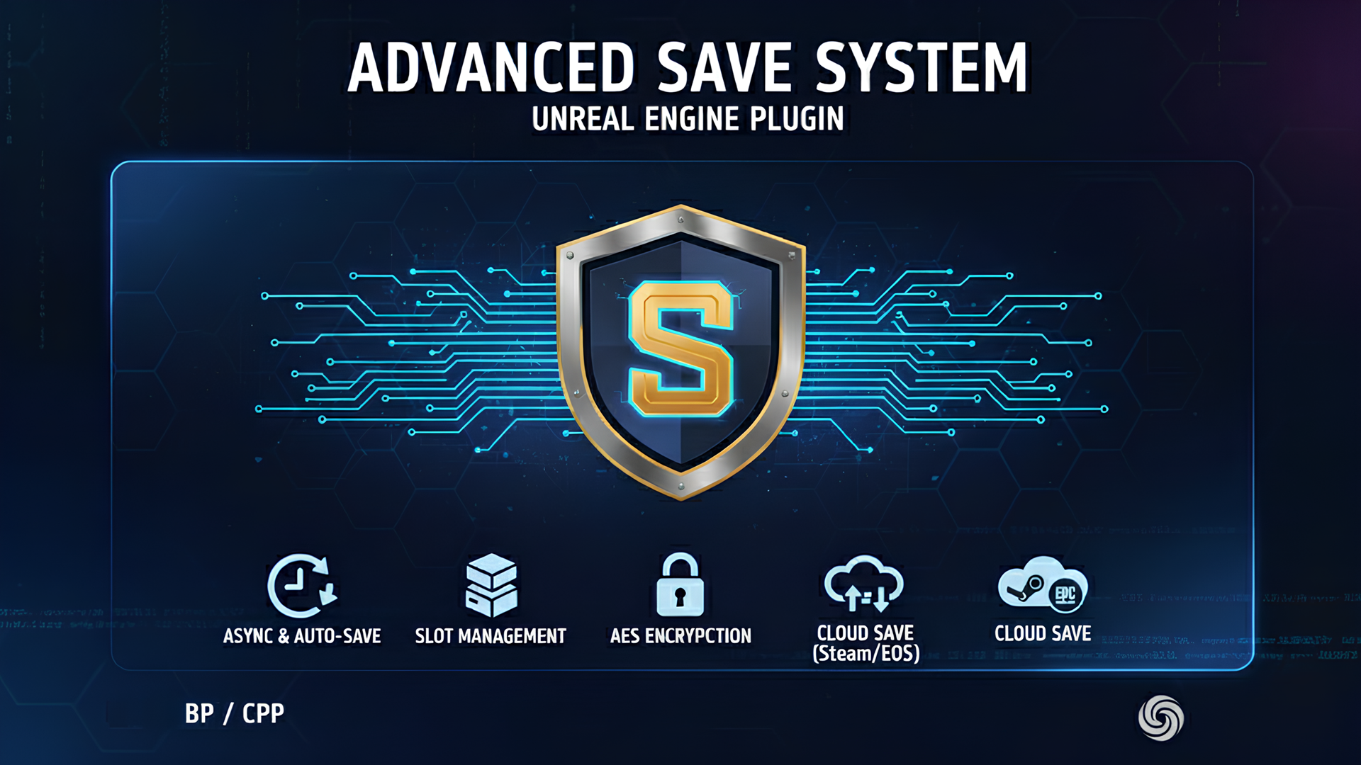 Save System / Cloud Save / Encryption / Slot management | Fab