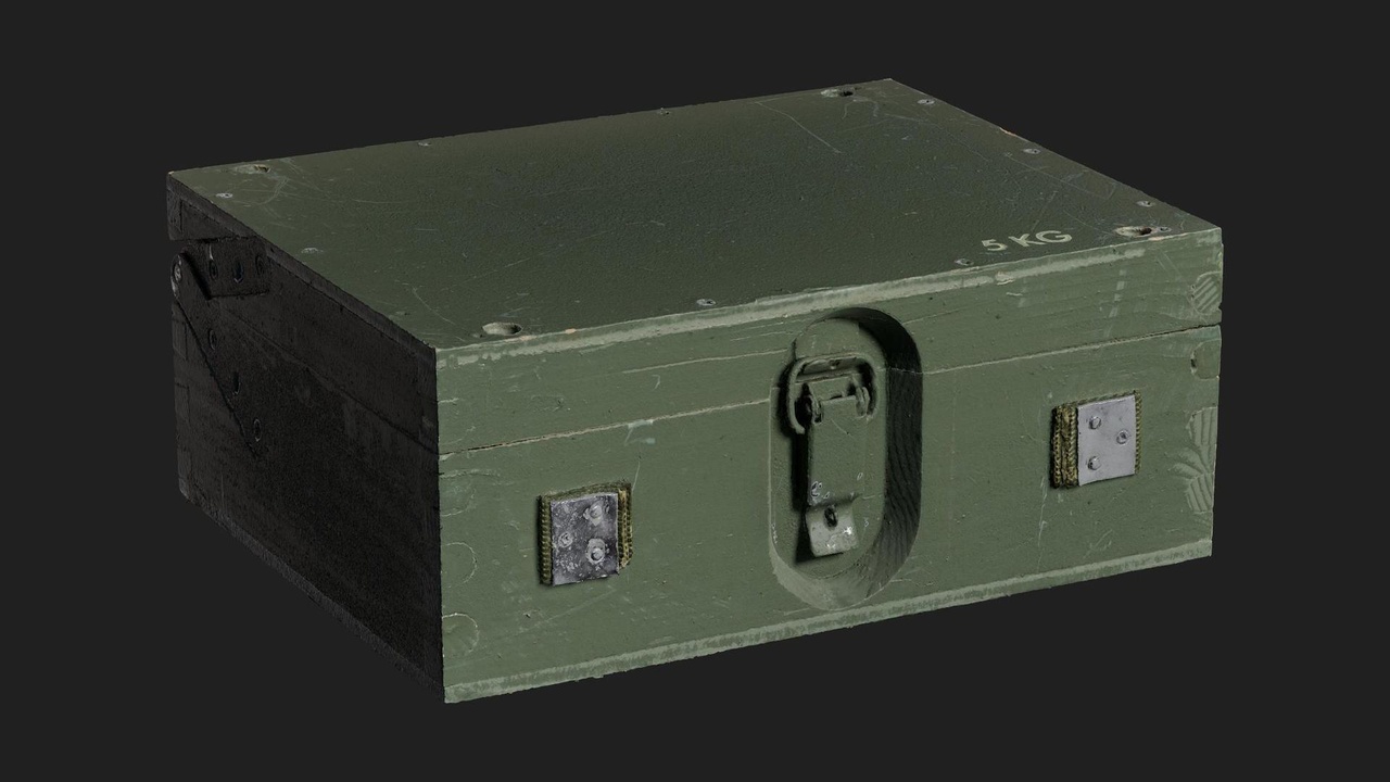 Media 1 for listing Military Wooden Box