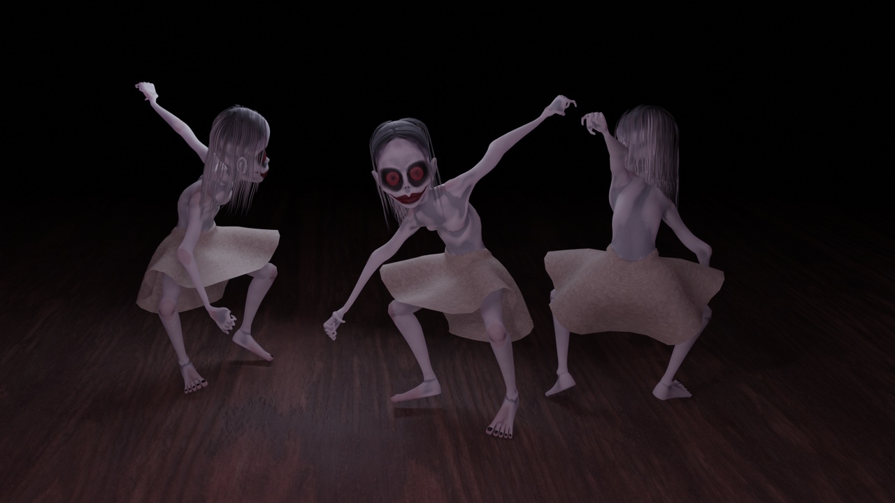 Media 1 for listing creepy ballerina