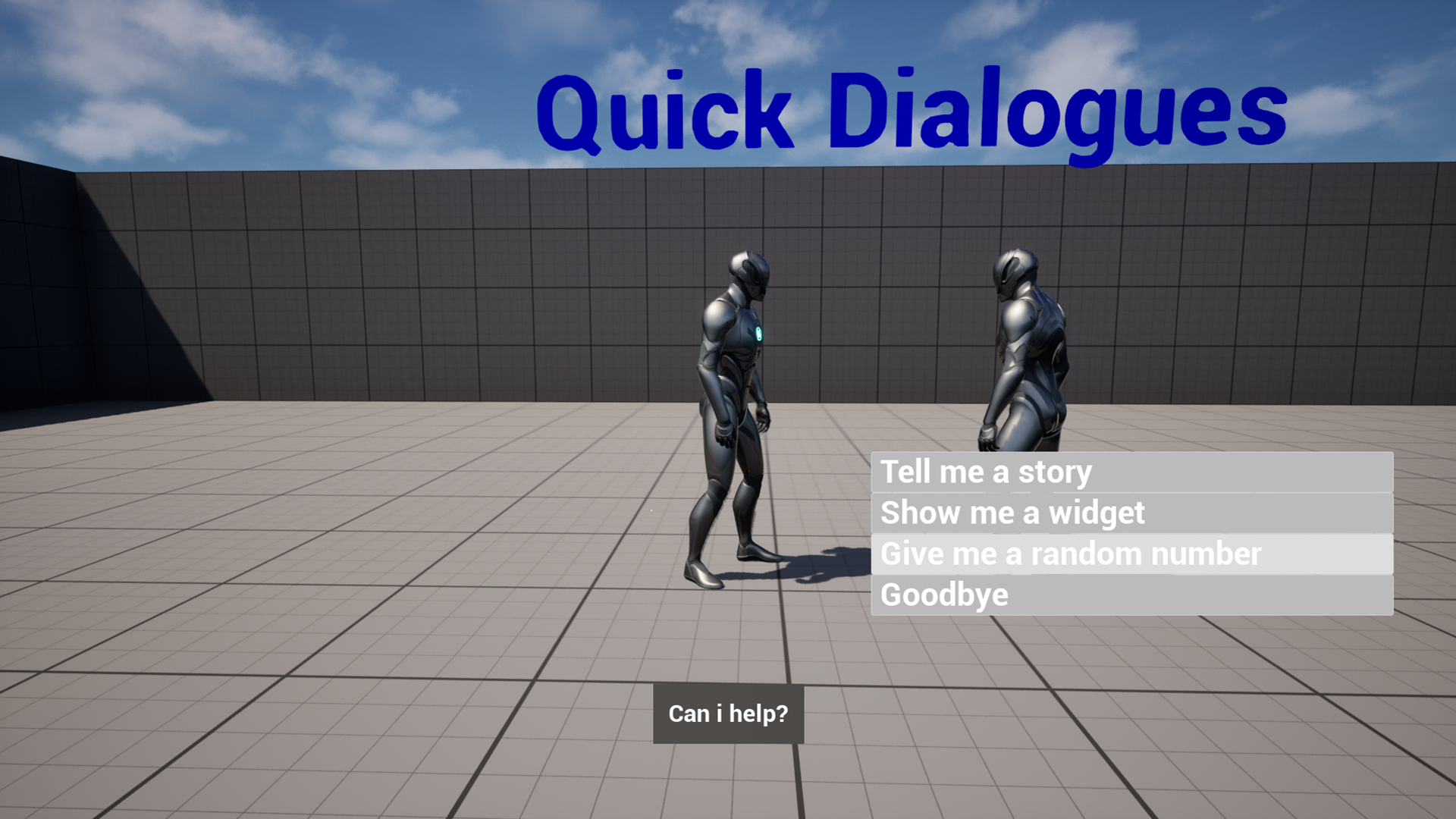 QuickDialogues - Prototype Dialogues Fast | Fab