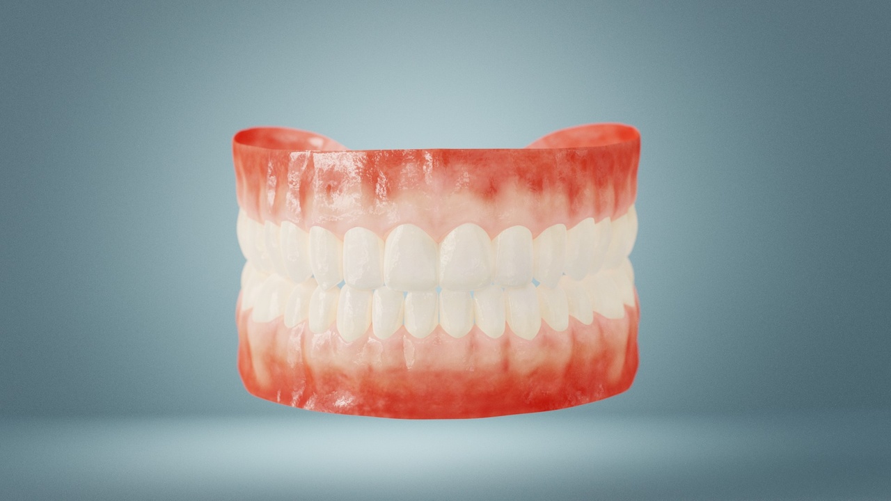 Media 1 for listing Realistic mouth teeth 3D blender