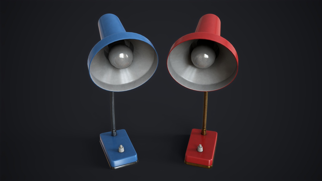 Media 1 for listing Retro table lamp