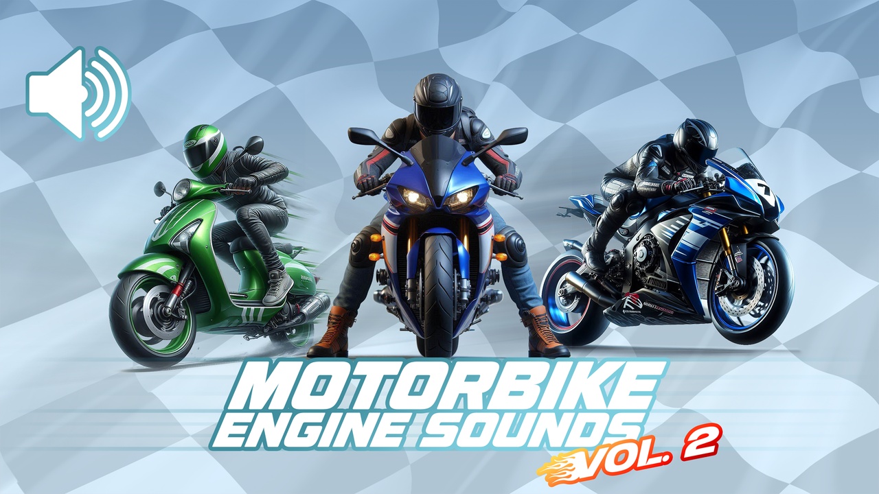 Media 1 for listing Motorbike Engine Sounds - Vol. 2