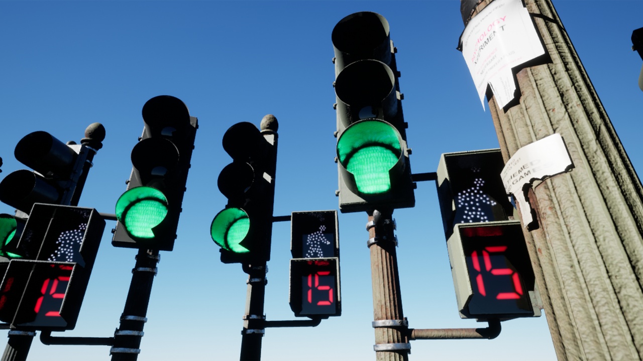 Media 1 for listing Traffic Lights Animated 14 Pack USA Stop light City
