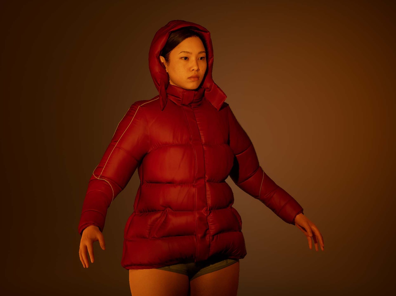 Puffer 1 - 参数化身体 - 绑定 - 全MH体型与UE5骨骼 - Puffer 1 - Parametric Body - Rigged - All MH Bodies & UE5 Skeletons