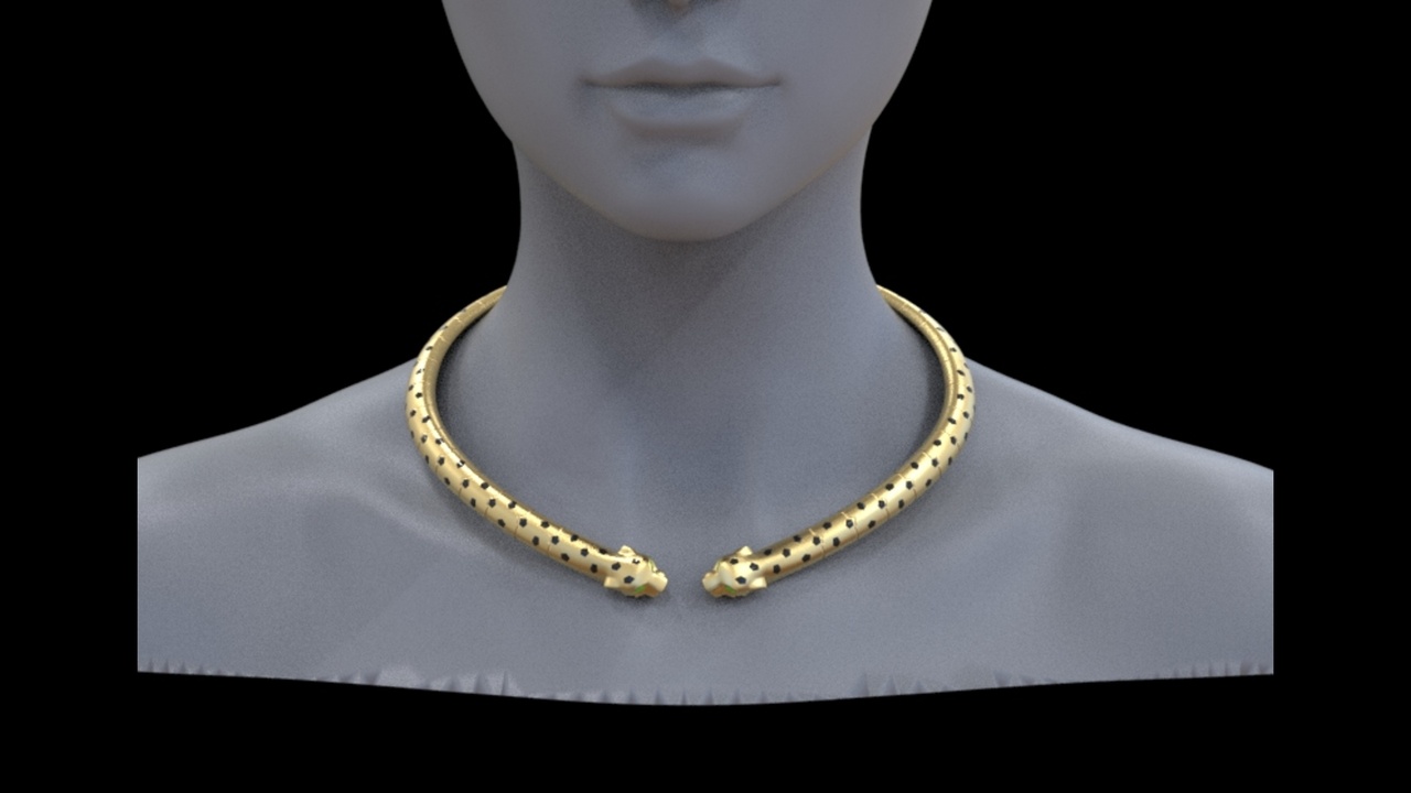 Media 1 for listing Necklace panther