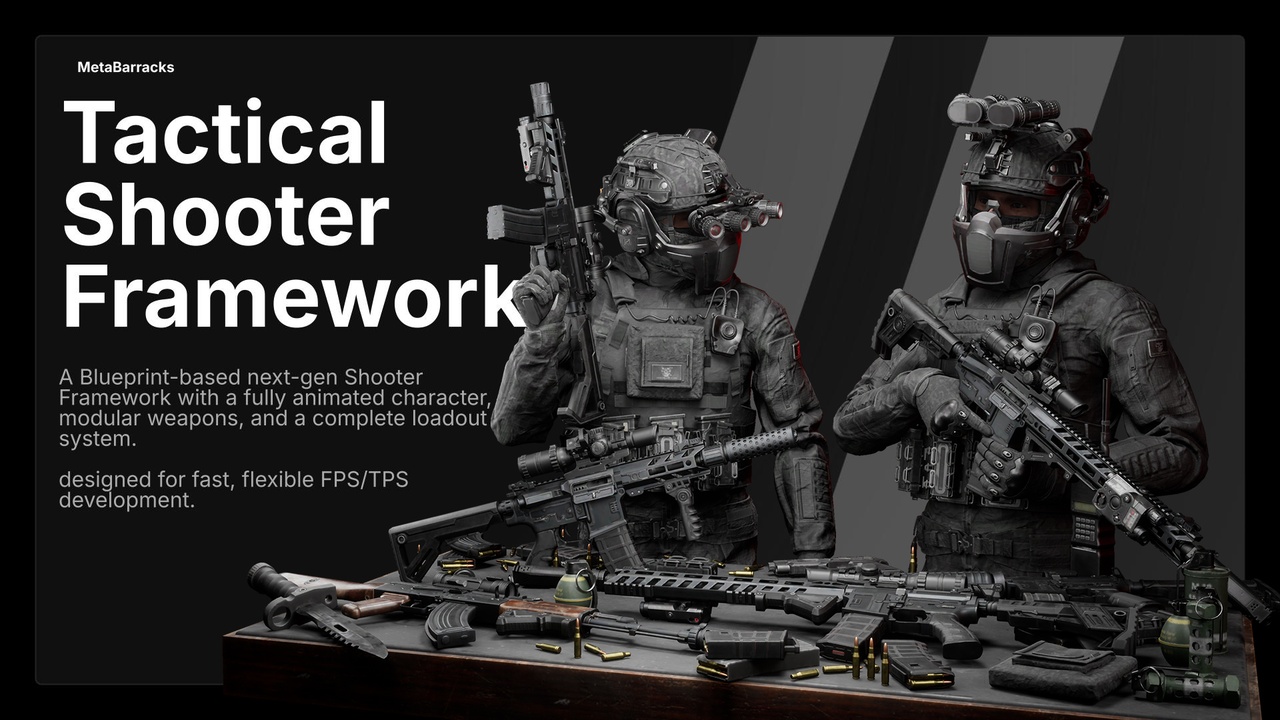 Media 1 for listing Tactical Shooter Framework