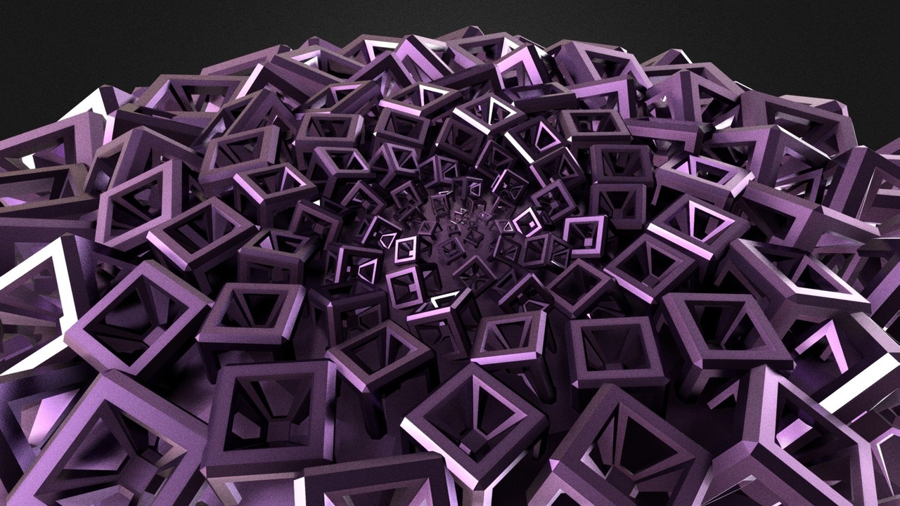 Media 1 for listing 3D zoetrope: Hyper cubes