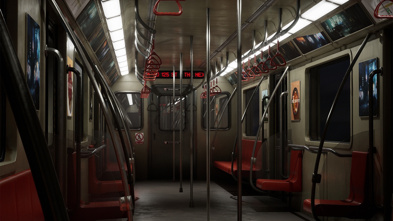 Train Interior Pack 제품 등록을 위한 미디어 1개