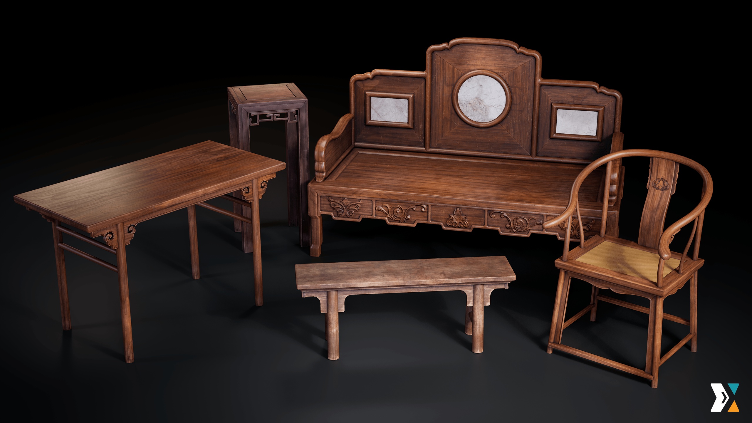 Media 1 for listing Chinese Furniture VOL.1