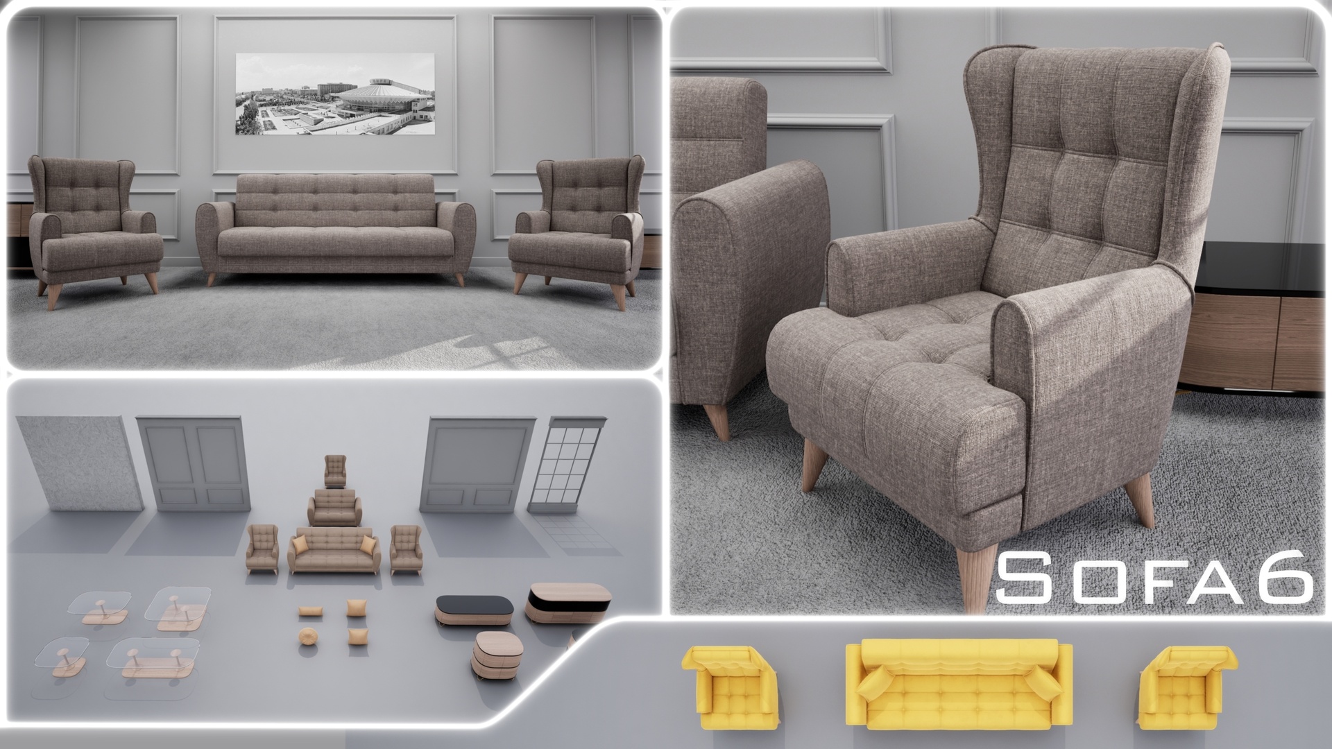 Media 1 for listing Furniture Sofa 6