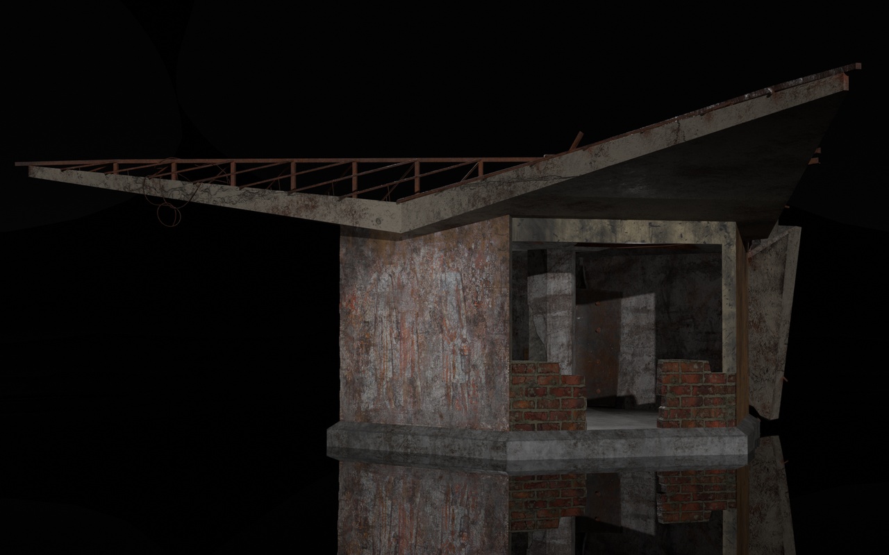Media 1 for listing Soviet Abandoned Bus Stop | Post-Apocalyptic Prop