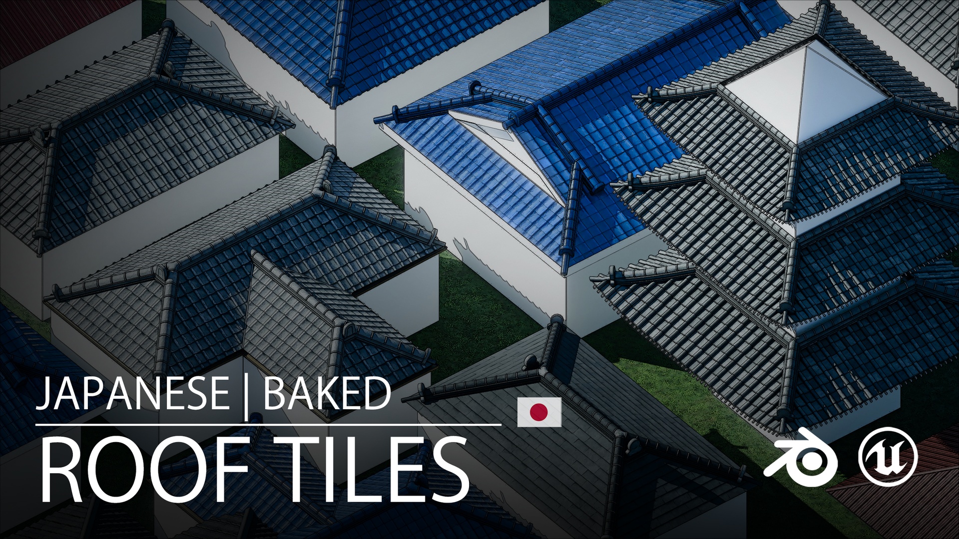 Media 1 for listing Japanese | Baked Roof Tiles