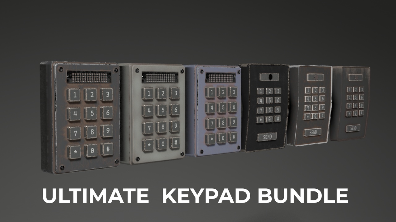 Media 1 for listing Ultimate Keypad Bundle | 6 Modular Access Panels | Nanite Ready