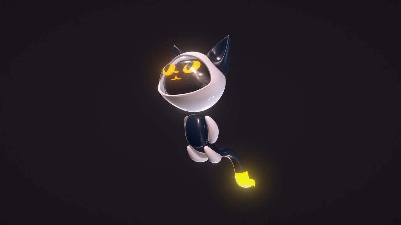 Media 1 for listing Alien cat - astronaut