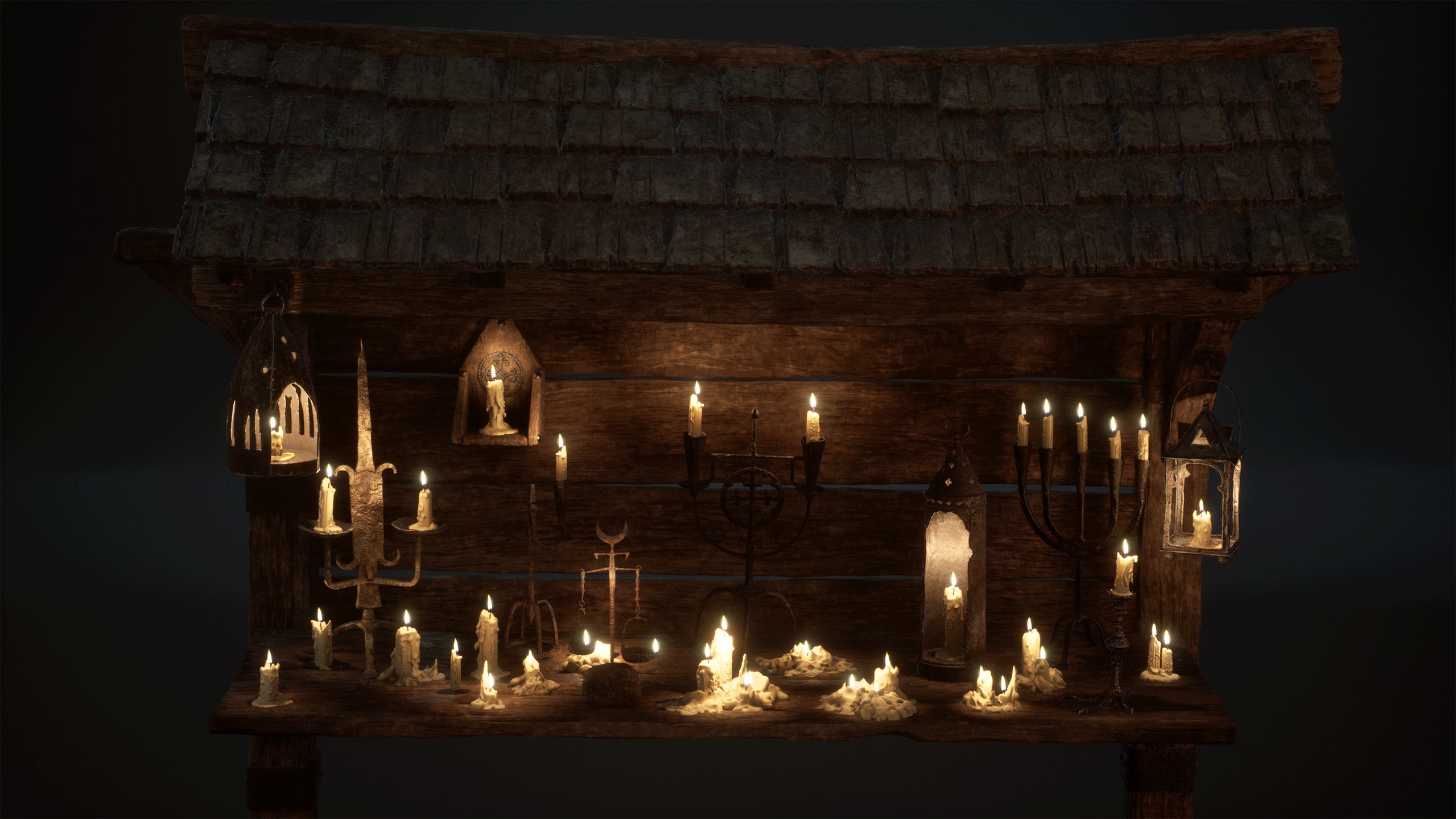Media 1 for listing Dynamic Candle Lighting System Vol3 - UE5