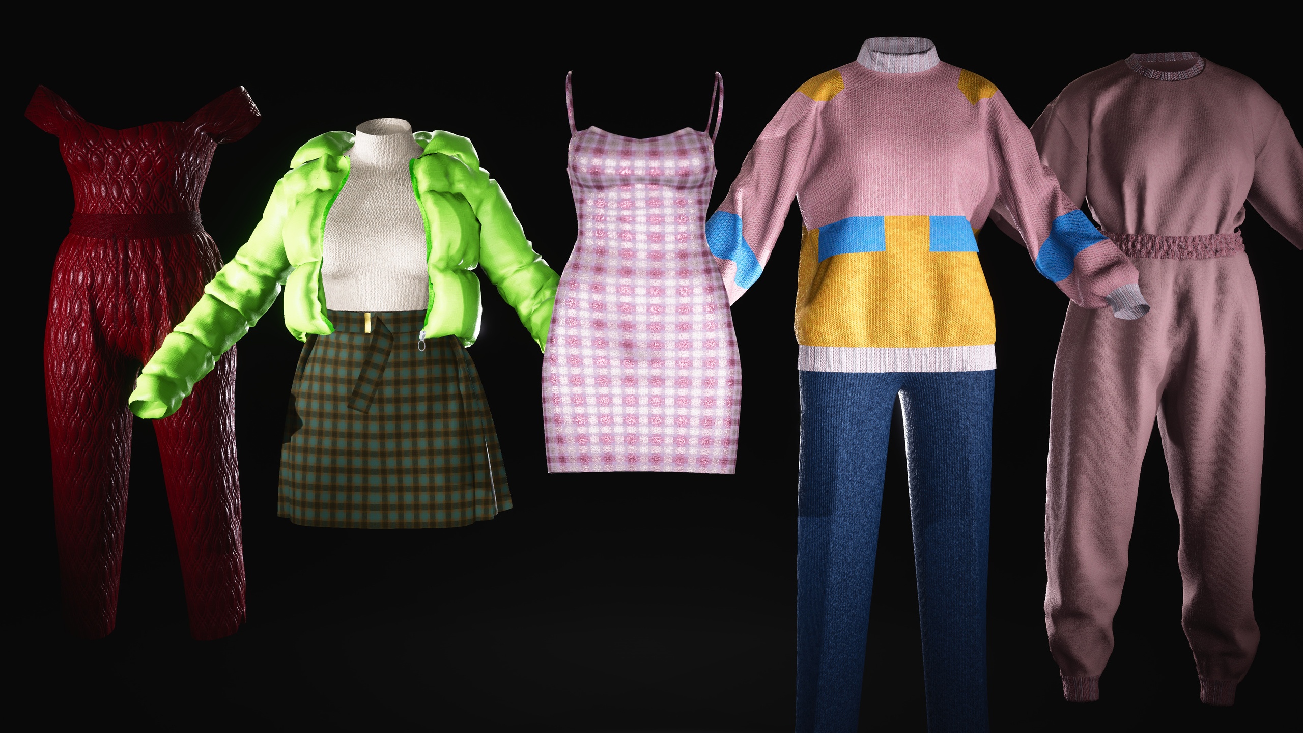 Media 1 for listing MetaHuman Women’s Outfit Pack