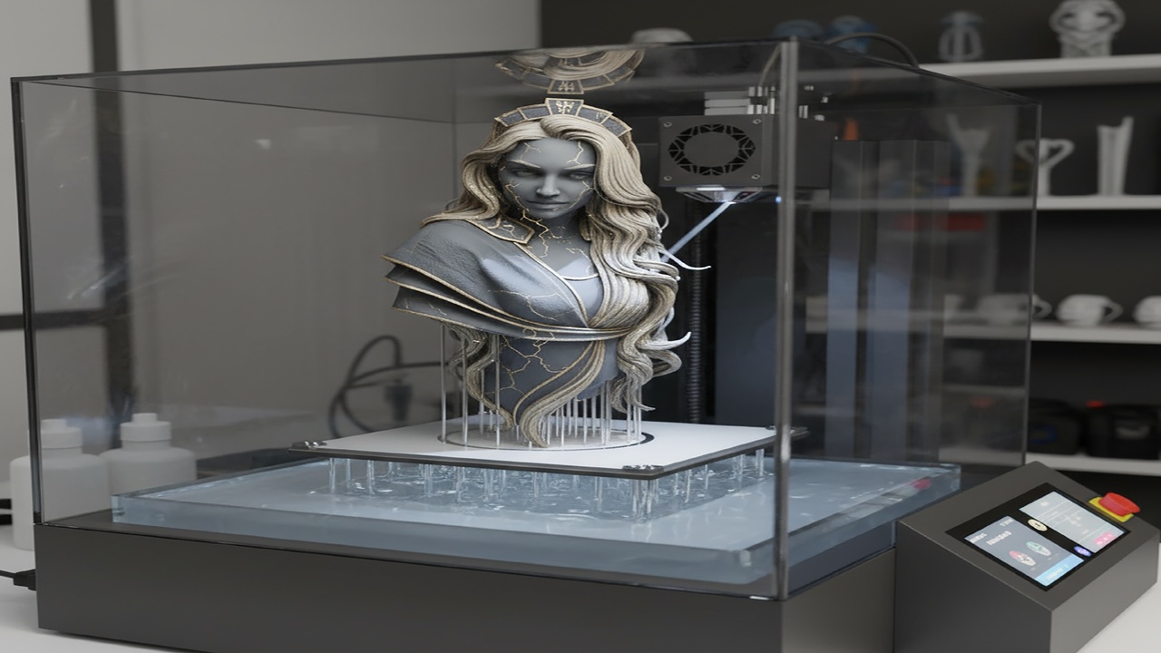 Media 1 for listing Elegant Female Figure  High Detail 3D Model for 3D Printing