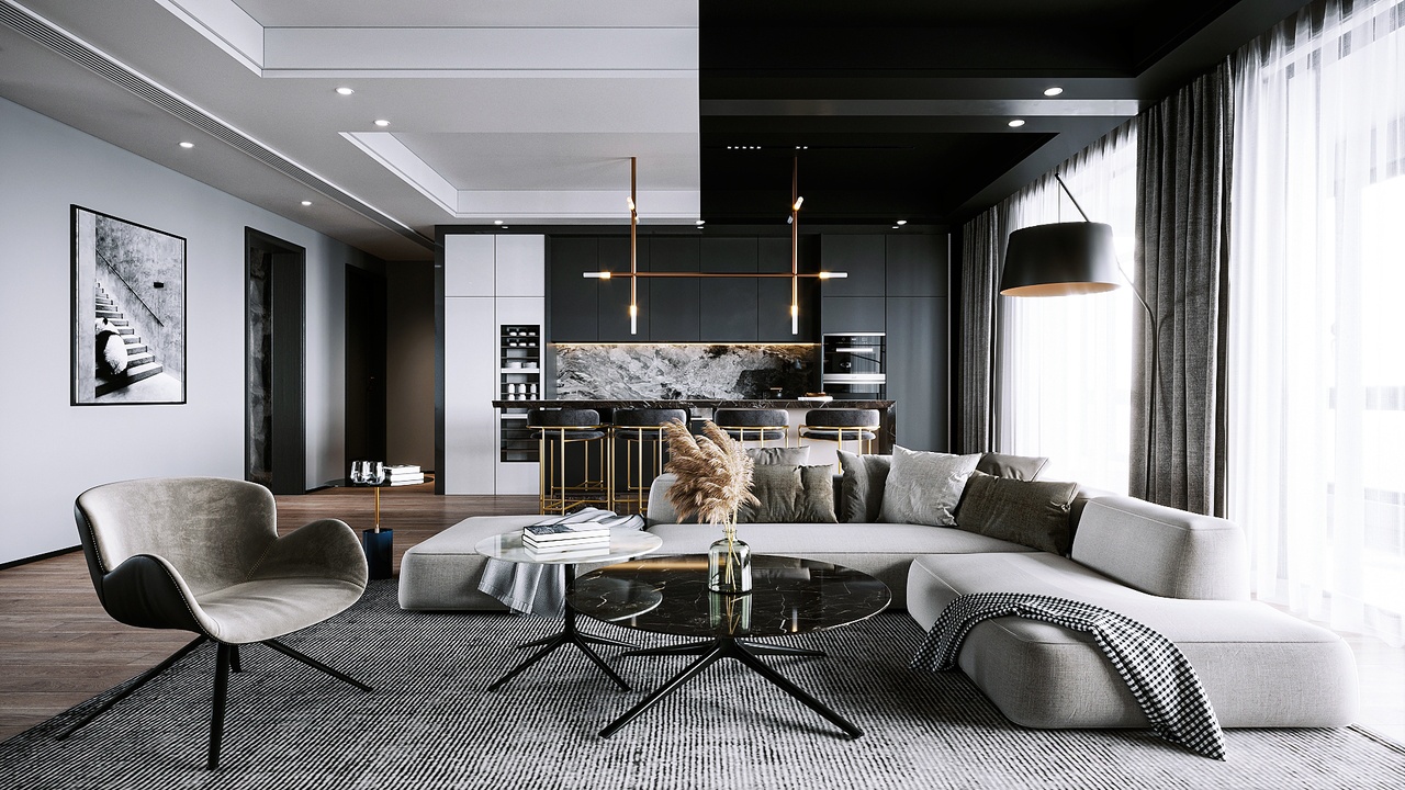 Medium 1 für Eintrag Black White Apartment