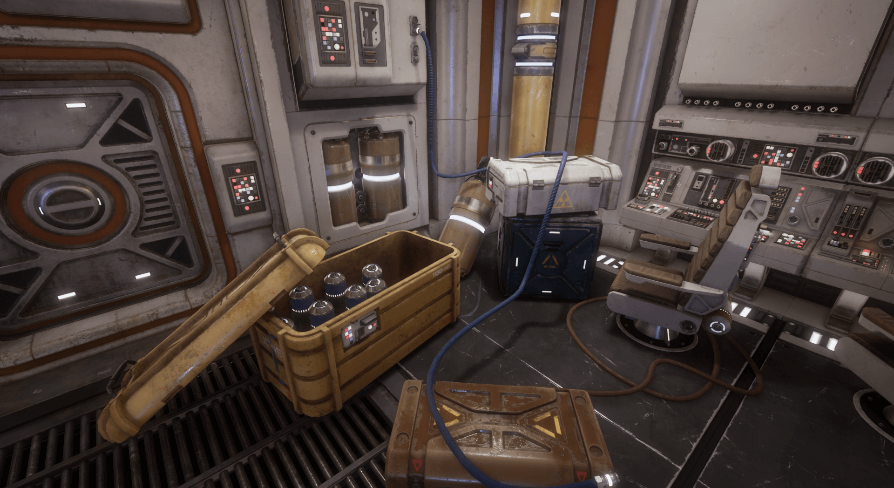 Sci Fi Interior Prop Pack 1 | Fab