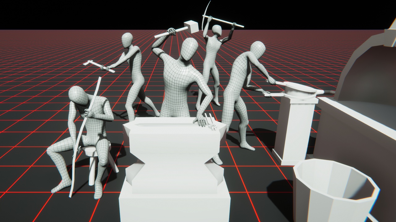 Media 1 for listing Townsfolk MoCap 02