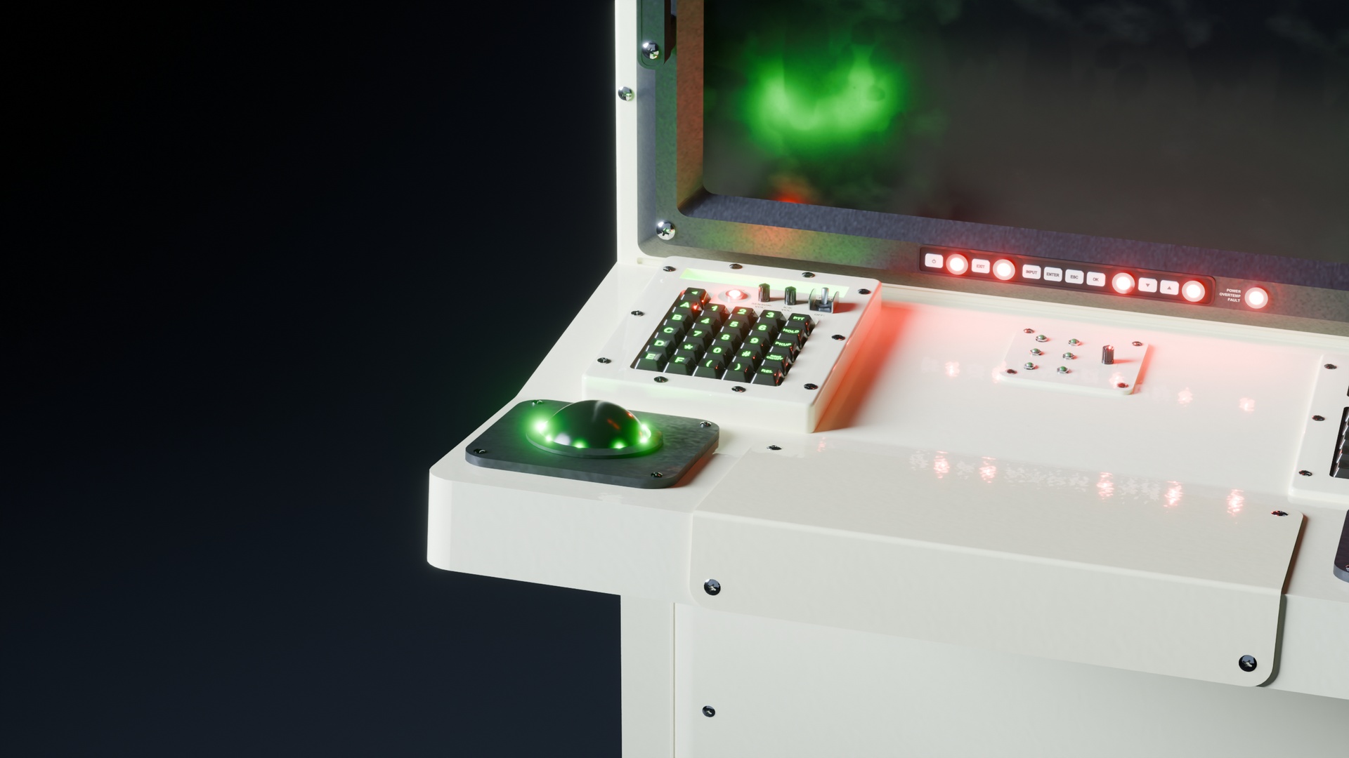 Media 1 for listing Virginia-Class Submarine Multifunction Display Sonar Console