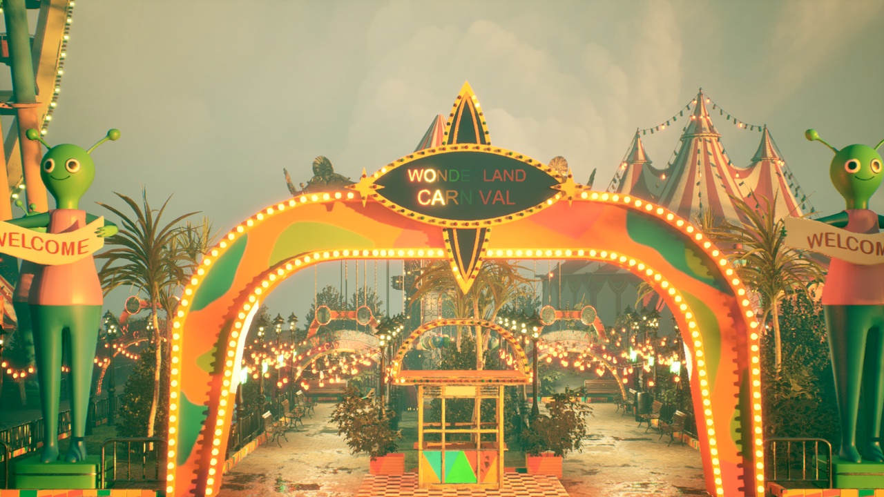 الوسائط 1 للقائمة Amusement Park Wonderland Carnival