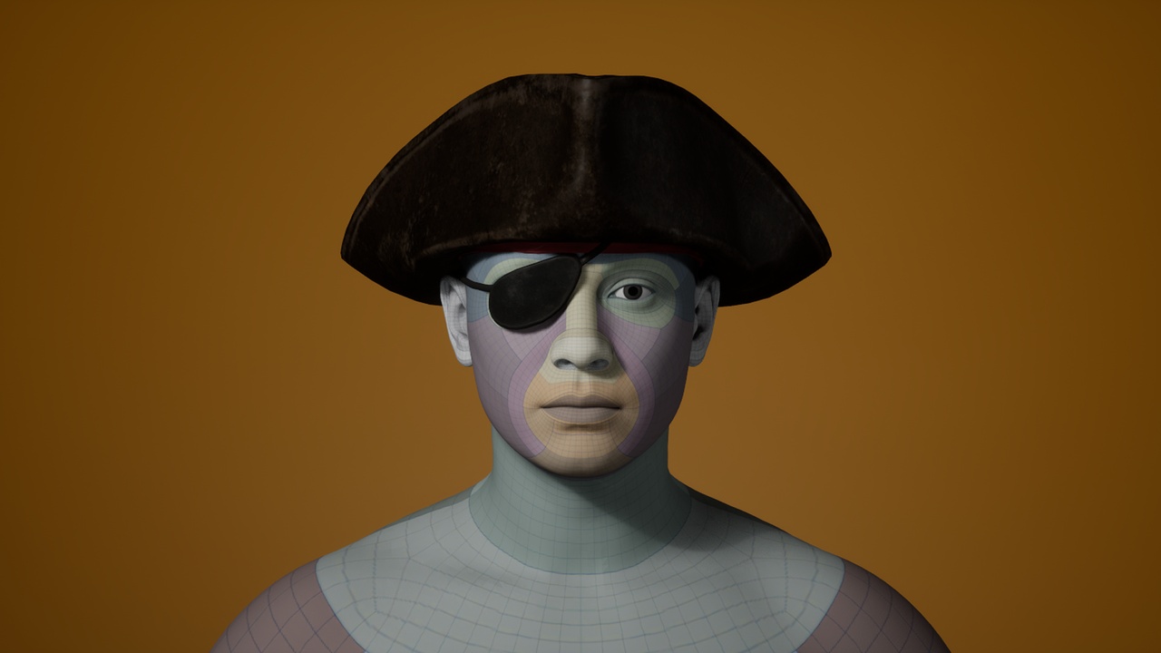 Media 1 for listing Pirate Hat (Var. 1) - Metahuman
