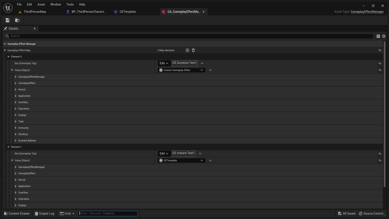 Media 1 for listing GameplayEffect Manager