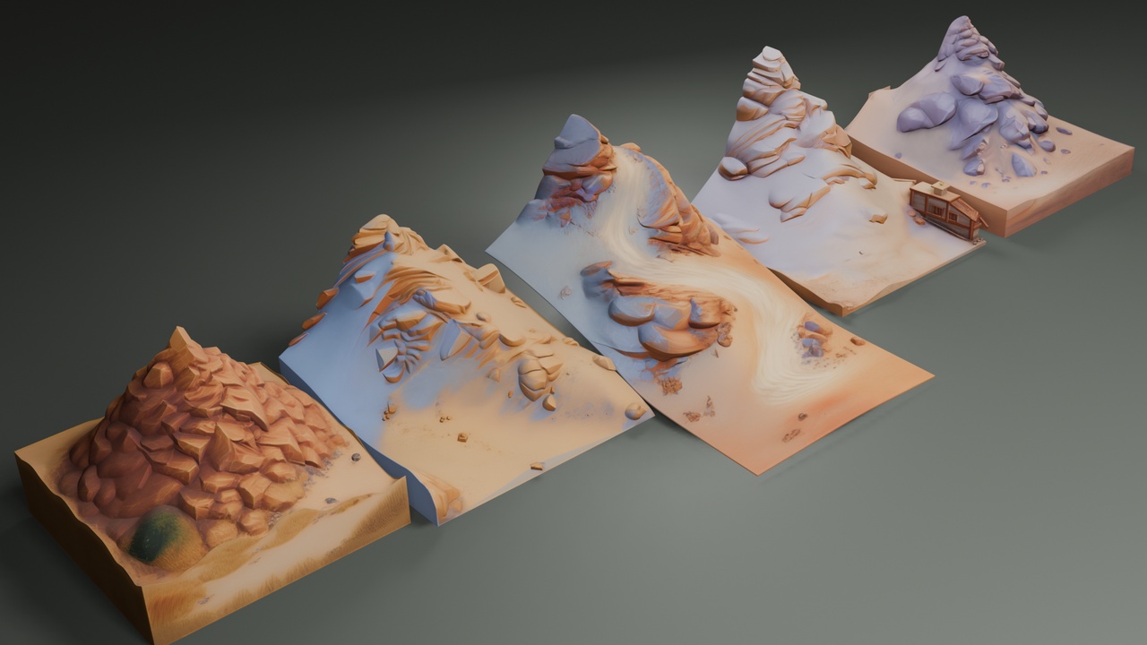 Media 1 for listing Stylized Sandpiles🪏
