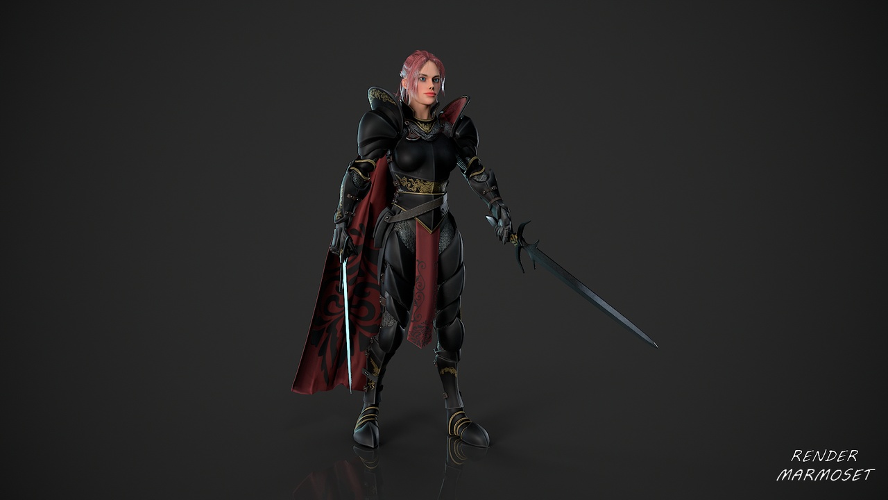Media 1 for listing Warrior Girl