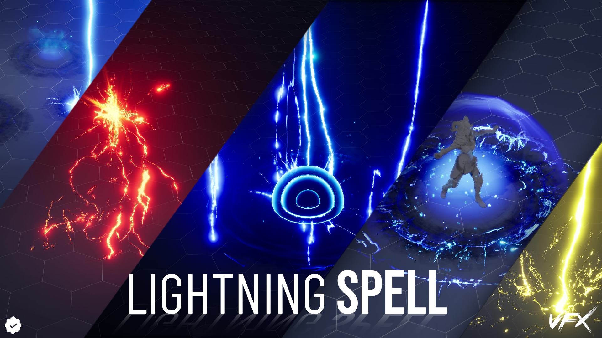 Lightning Spells VFX Pack | Fab